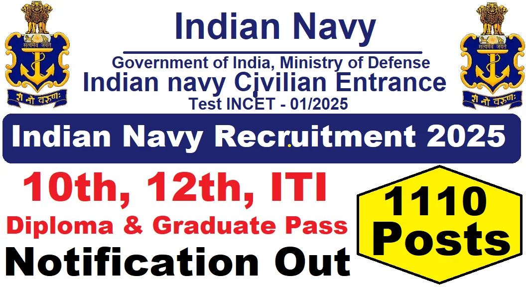 Indian Navy Civilian Bharti 2025